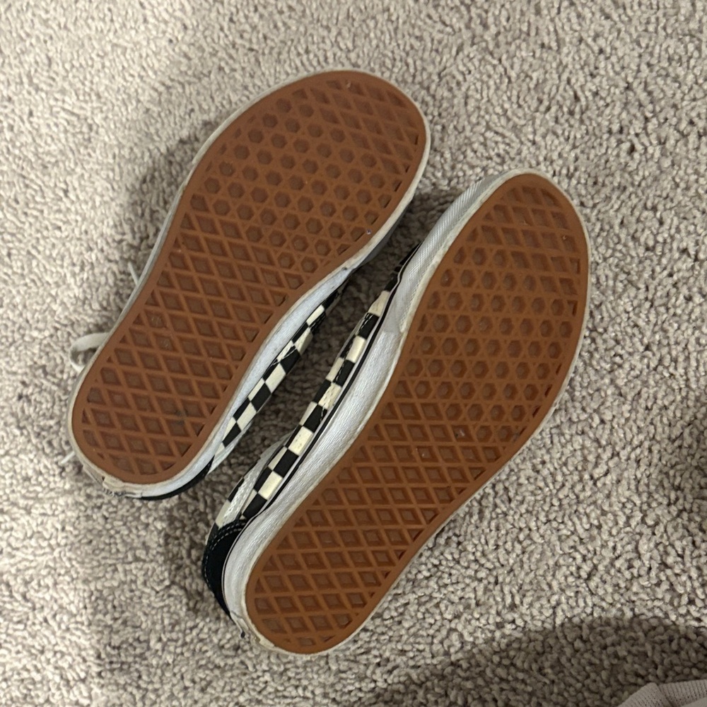 Checkered Vans With Laces - Picture 2 of 2